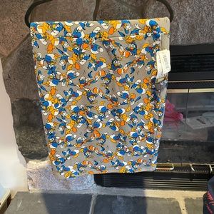 Lularoe Disney Donald Duck Cassie skirt